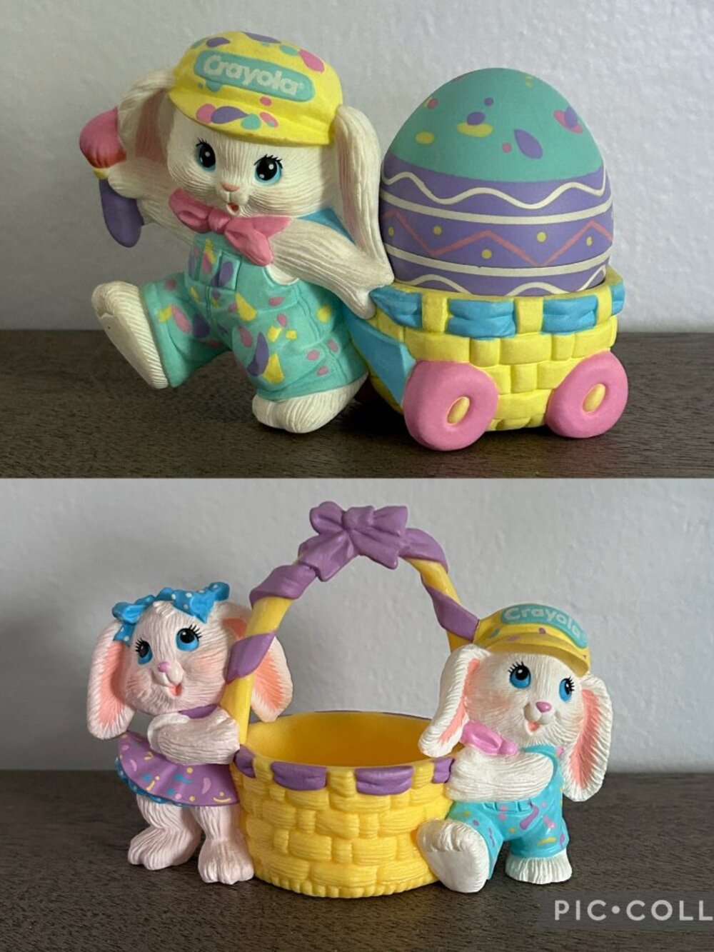 Crayola Bunny Easter Figurines
